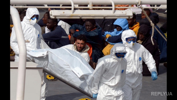 Катастрофа в Средиземном море унесла жизни сотен мигрантов