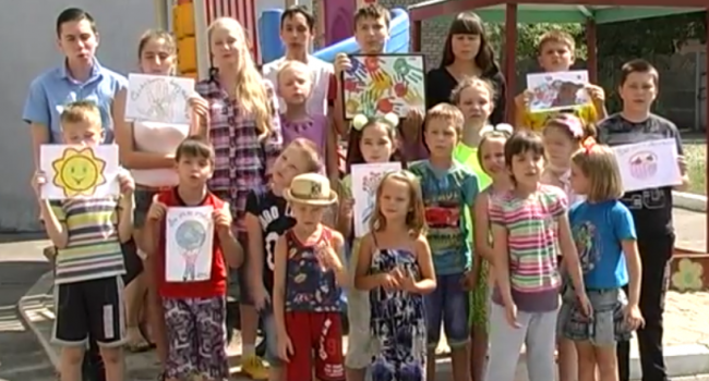 В ЛНР детей-инвалидов припахали для съемок в постановочном сюжете в поддержку раненого Плотницкого