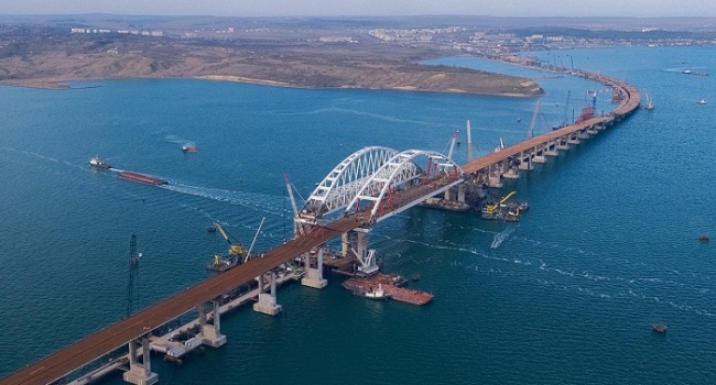 Журналист: «Запуск Крымского моста разделим на две части»