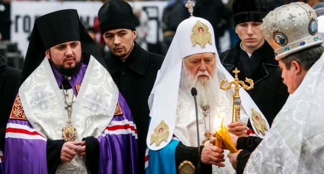 Филарет анонсировал восстановление УПЦ КП Филарет анонсировал восстановление УПЦ КП