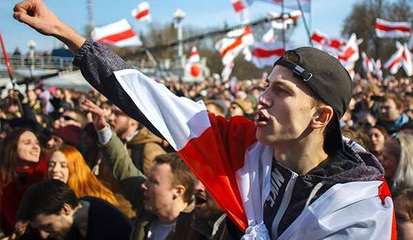 Беларусь накрыли очередные акции протестов Беларусь накрыли очередные акции протестов