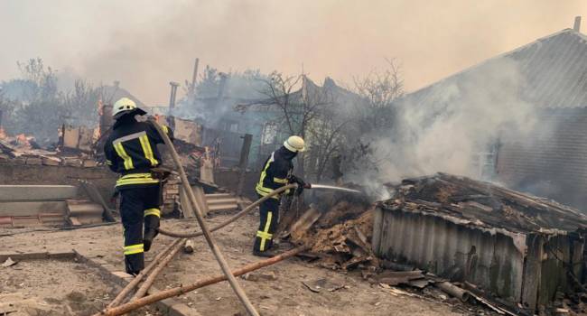 «Это самоубийство!»: Боевики «ЛНР» не дают возможности тушить пожар при помощи авиации
