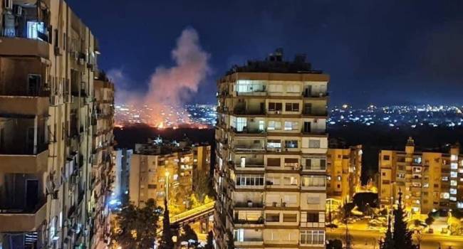 «Израиль пошел в атаку на Сирию»: В небе над Дамаском взрывы, работают израильские ВВС и ПВО сирийской армии