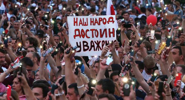 «Режим Лукашенко слишком жестко обращается с протестующими»: Зеленский предупредил, что в Беларуси может начаться Майдан