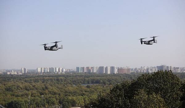 Над Киевом пролетели американские самолеты: в чем причина